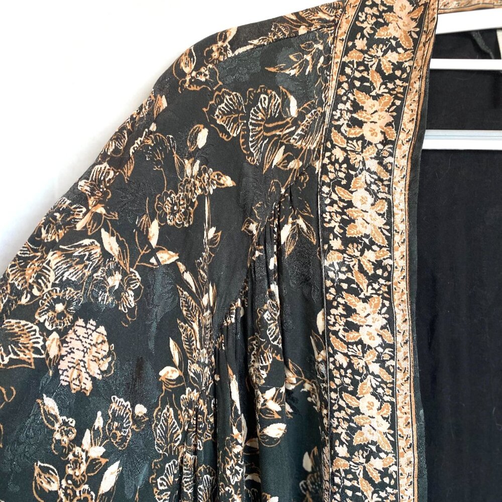 Free People Kaelin Floral Embossed Kimono - Picture 5 of 10